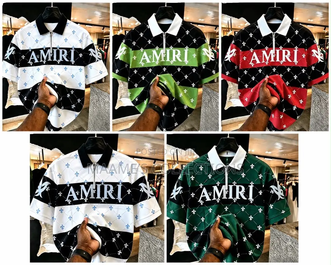 Men’s Branded Graphic Polo Shirts – Trendy Streetwear