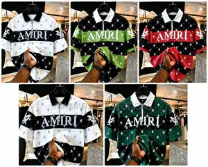 Men’s Branded Graphic Polo Shirts – Trendy Streetwear