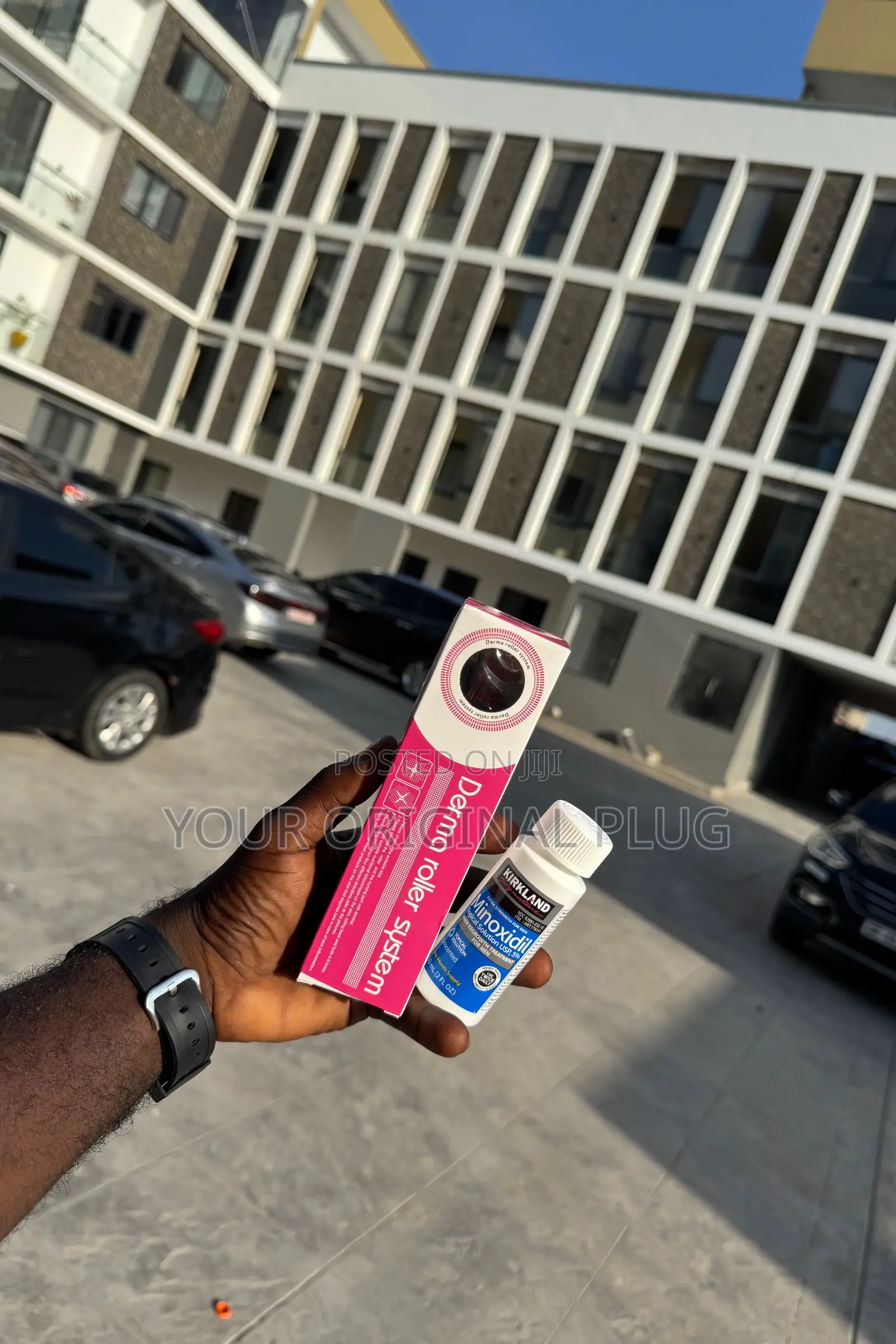 Stronger Beard, Fuller Hair – Kirkland Minoxidil + Derma Roller Combo