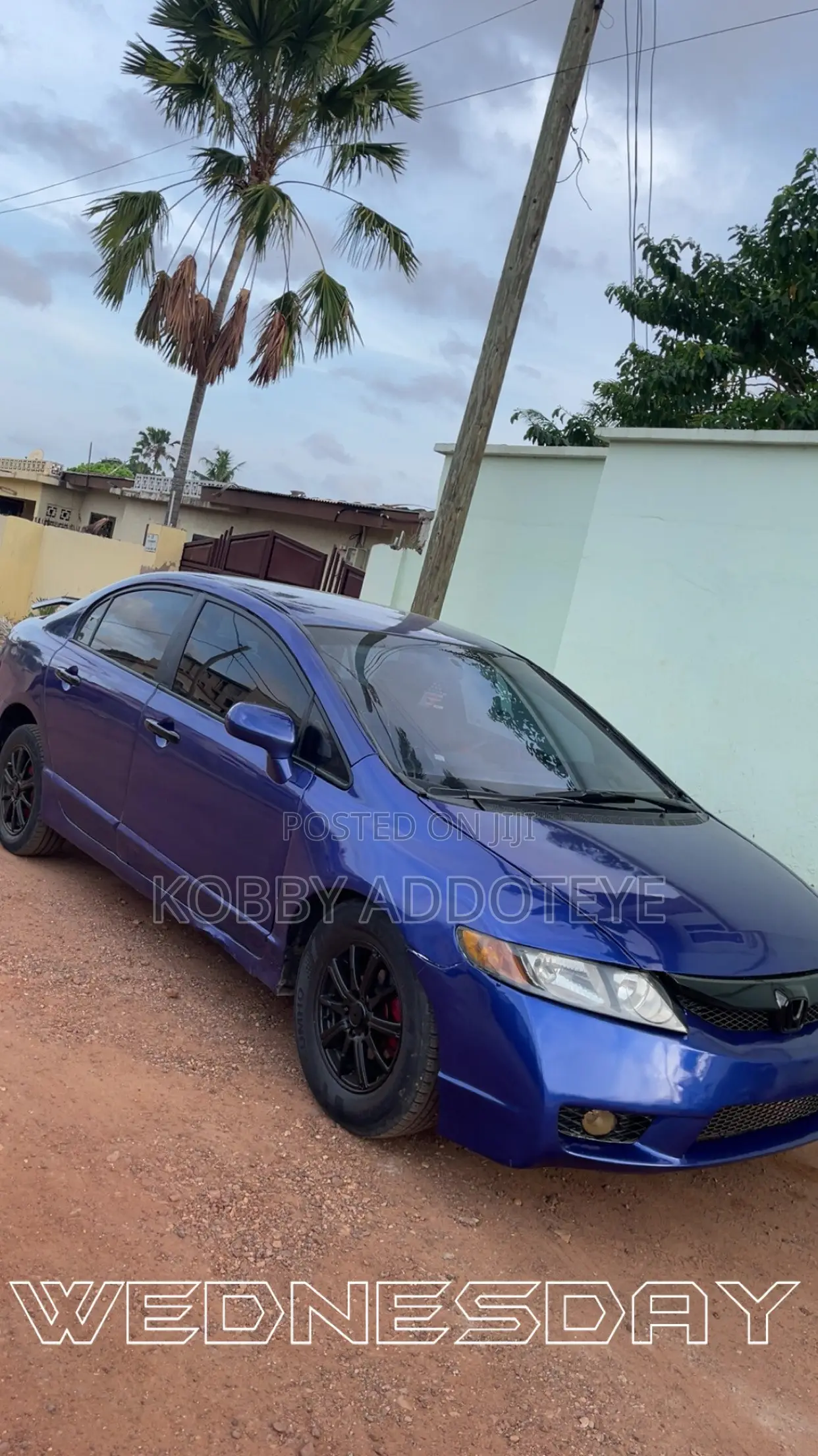 Honda Civic 2008 Blue