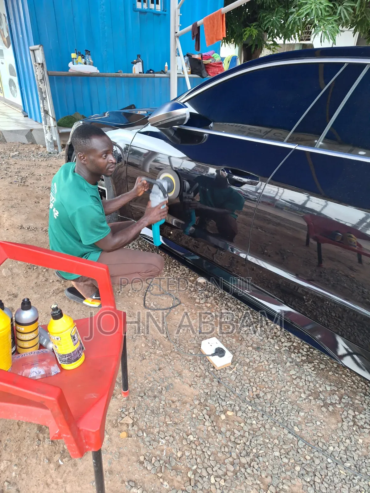 Polishing and Waxing