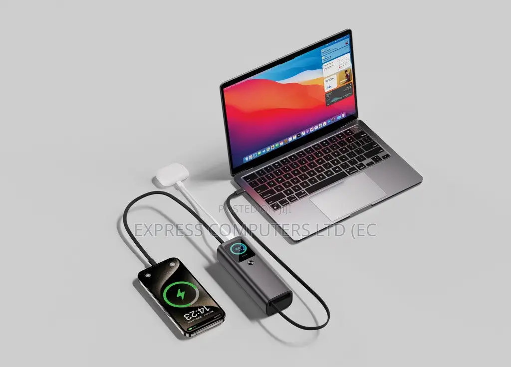 165W Laptop Power Bank 20,000mAh Fast Charging High Power USB-C Pack