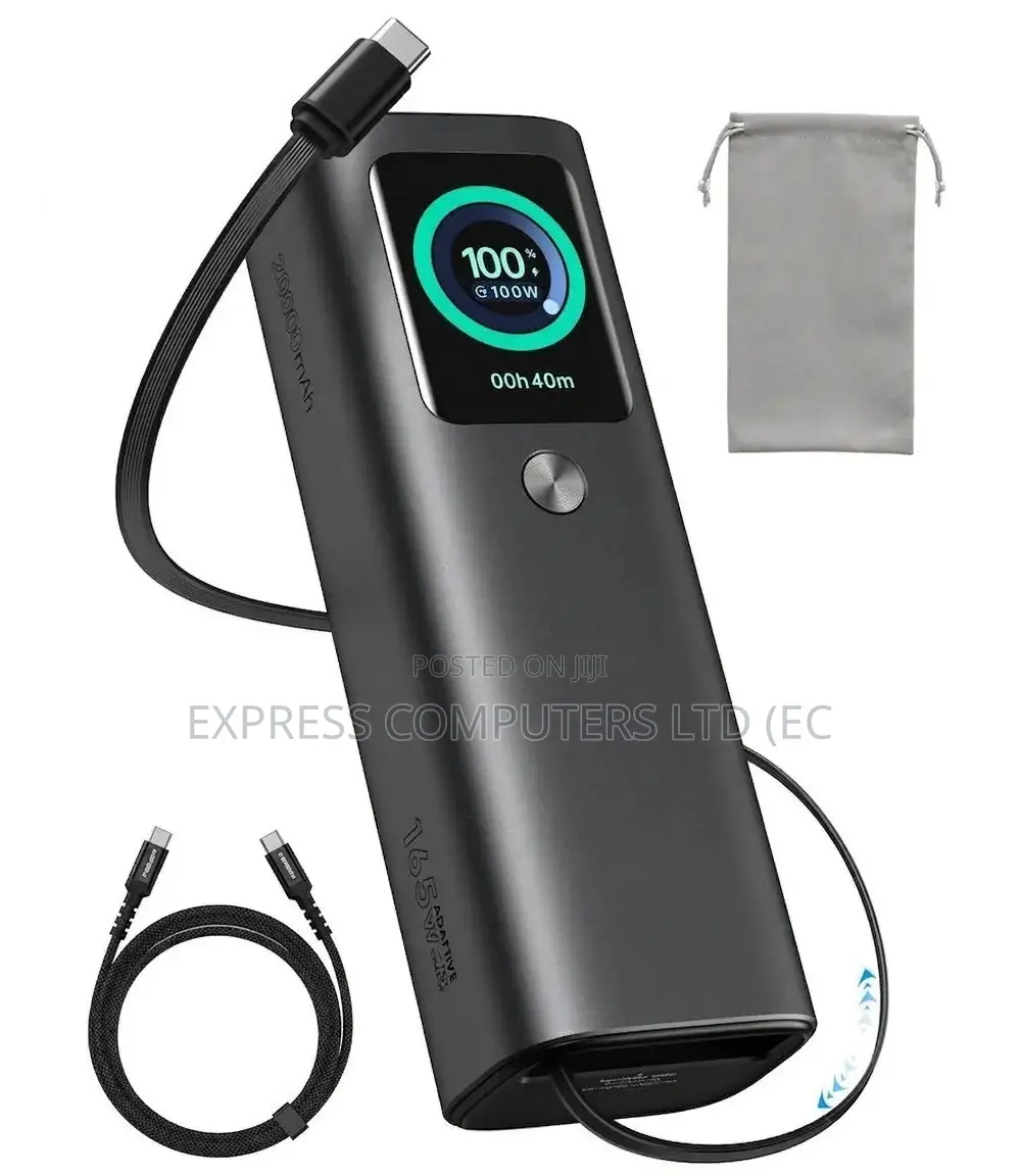 165W Laptop Power Bank 20,000mAh Fast Charging High Power USB-C Pack