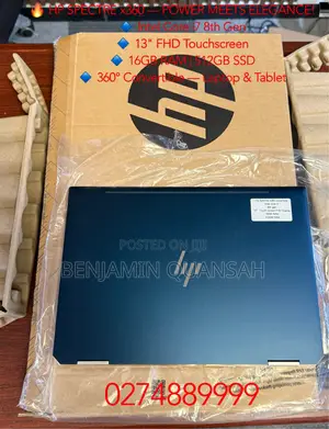 Laptop HP Spectre X360 16GB Intel Core i7 SSD 512GB