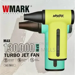 Wmark New Upgrade High Speed Mini Jet Turbo Fan Air Dust Blower