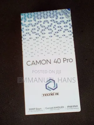 New Tecno Camon 40 Pro 5G 256 GB Blue