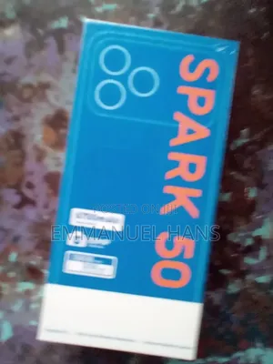 New Tecno Spark 50 128 GB Black