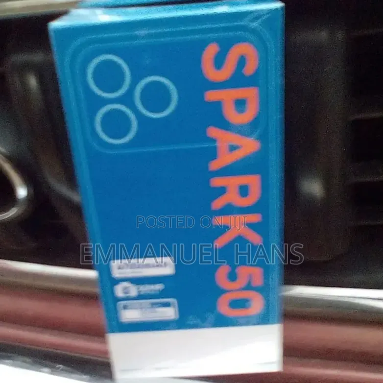 New Tecno Spark 50 128 GB Black