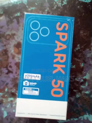 New Tecno Spark 50 128 GB Black