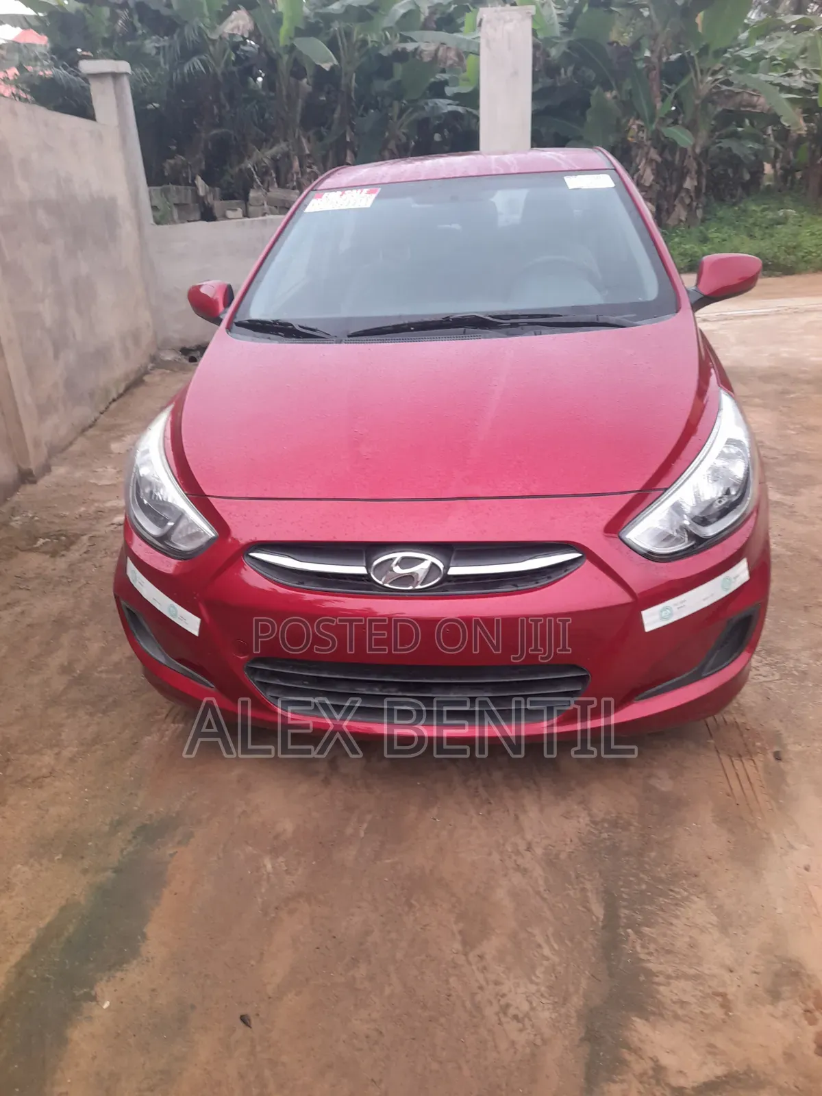 Hyundai Accent 2016 Red
