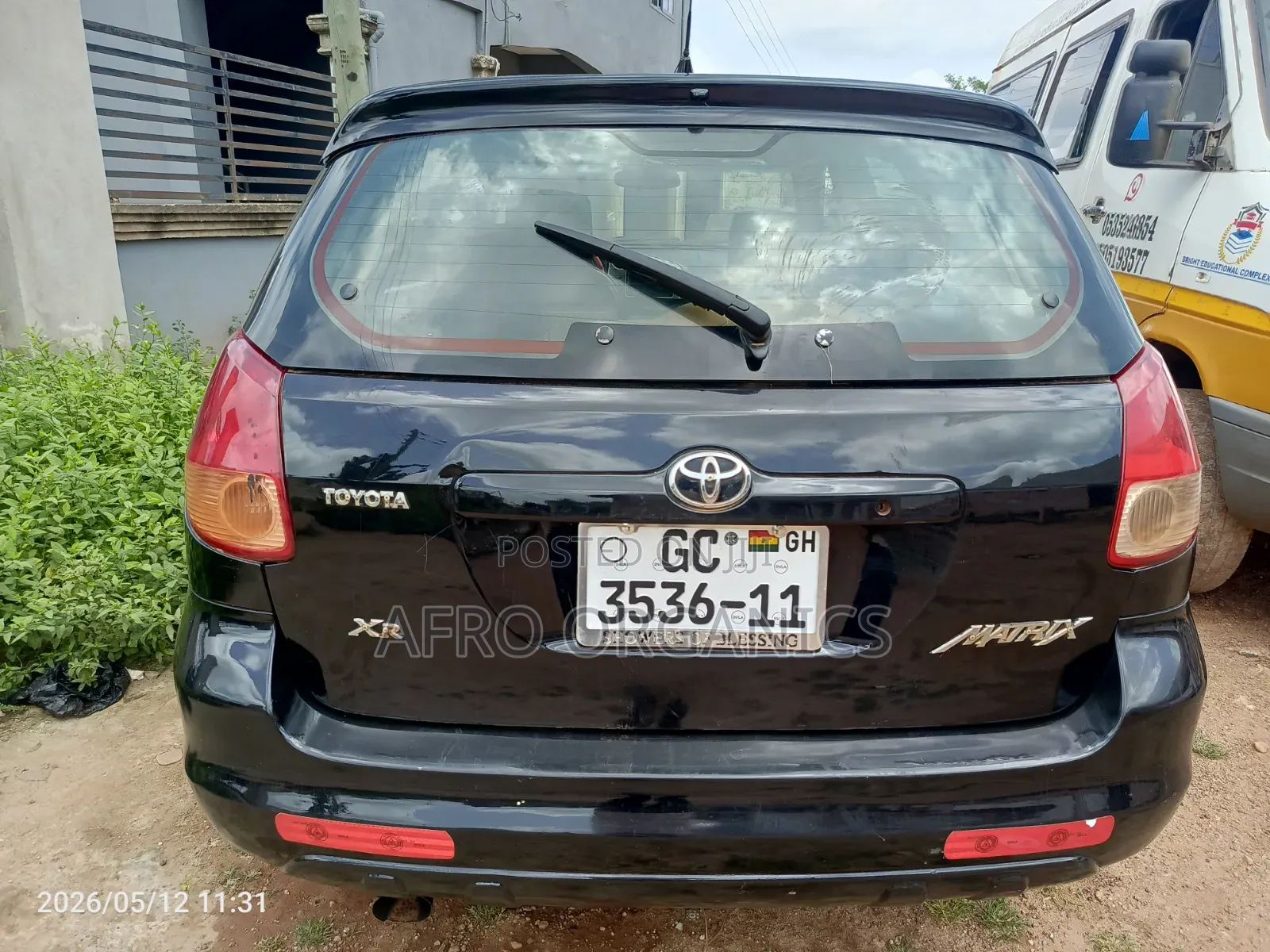 Toyota Matrix 2011 Black