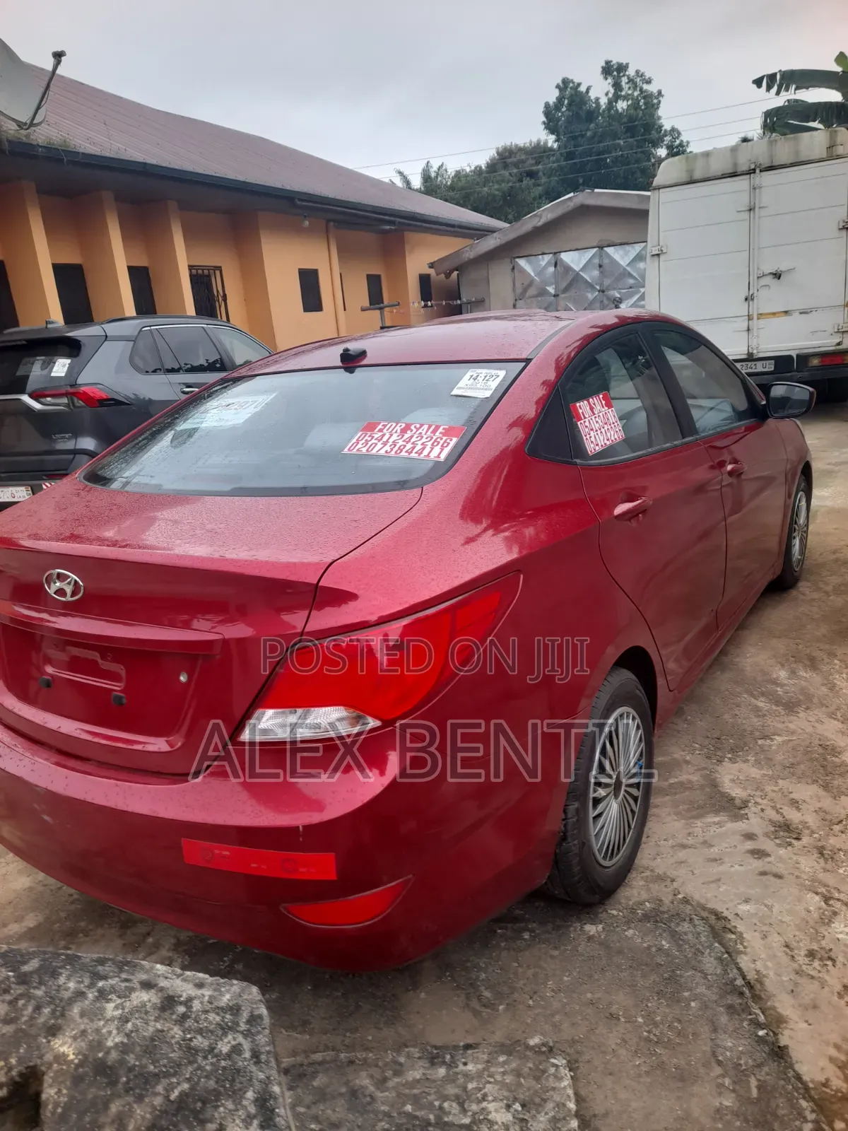 Hyundai Accent 2016 Red