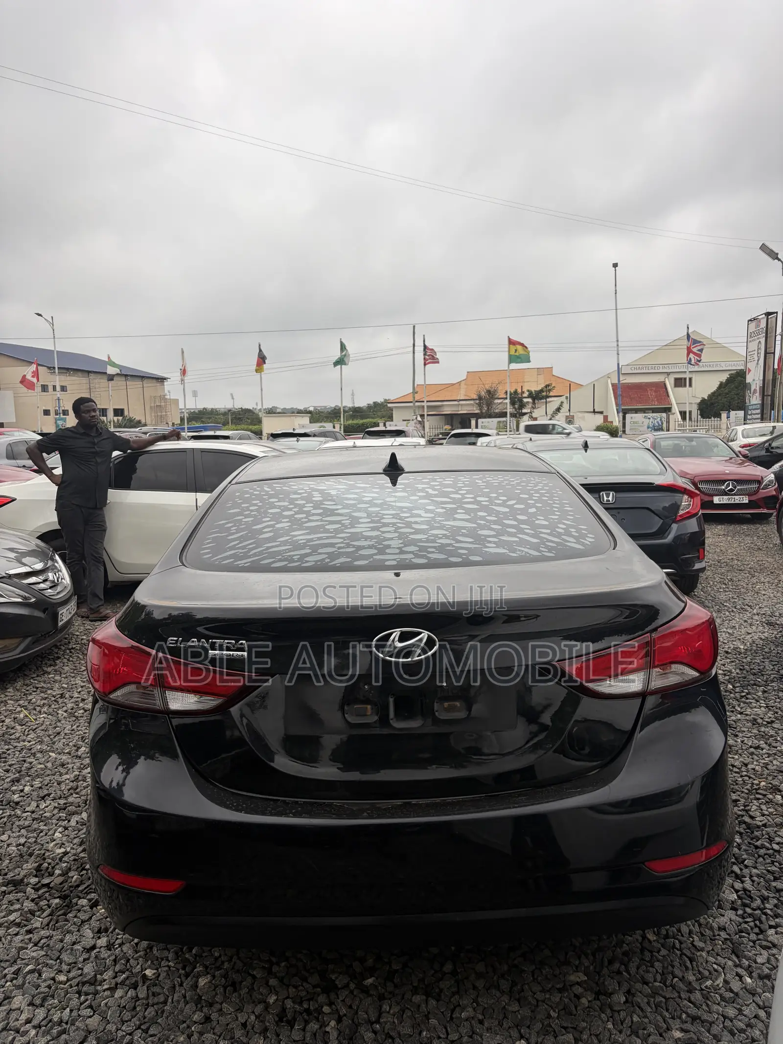 Hyundai Elantra SE 4dr Sedan (1.8L 4cyl 6A) 2015 Black