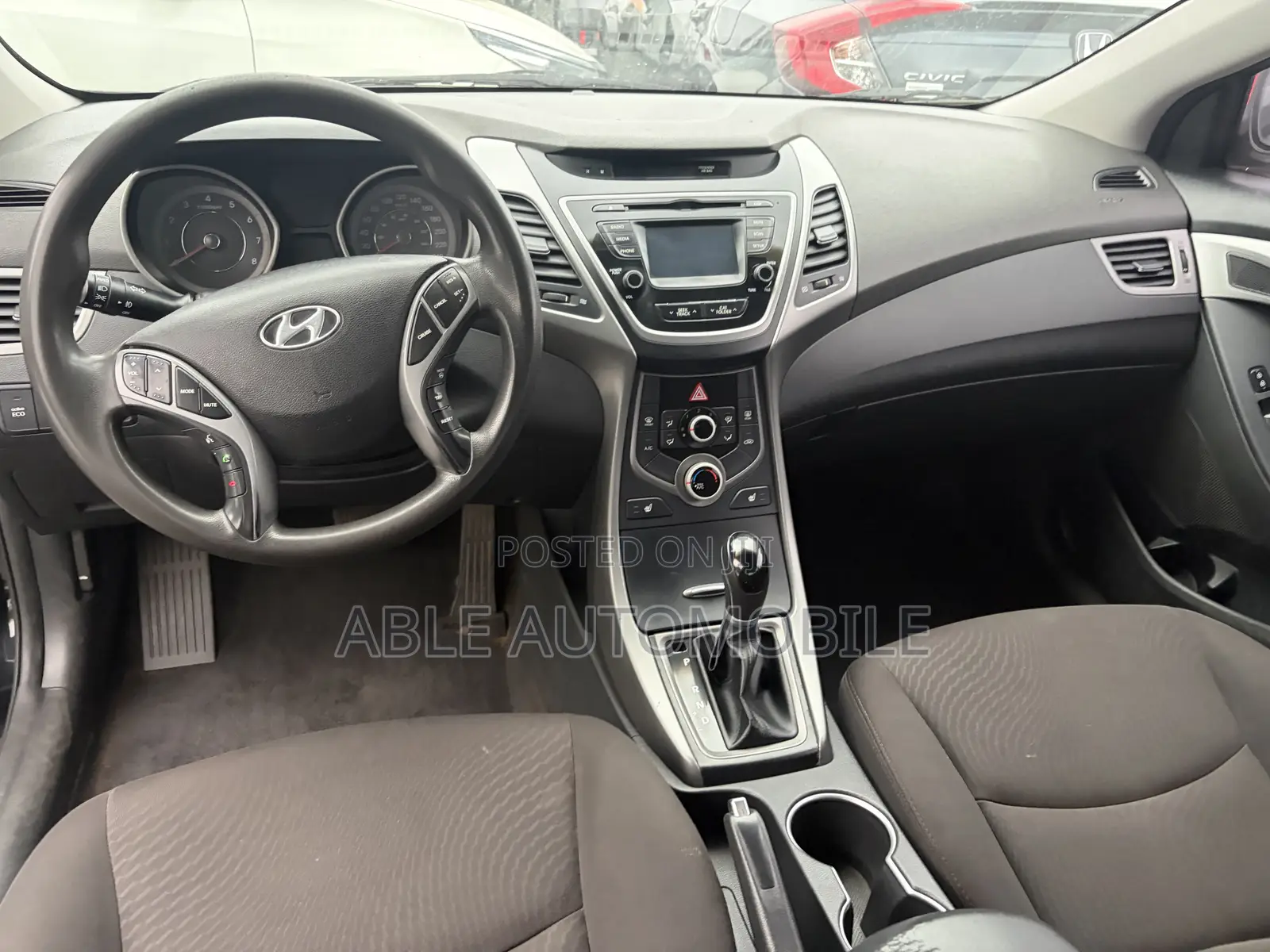 Hyundai Elantra SE 4dr Sedan (1.8L 4cyl 6A) 2015 Black