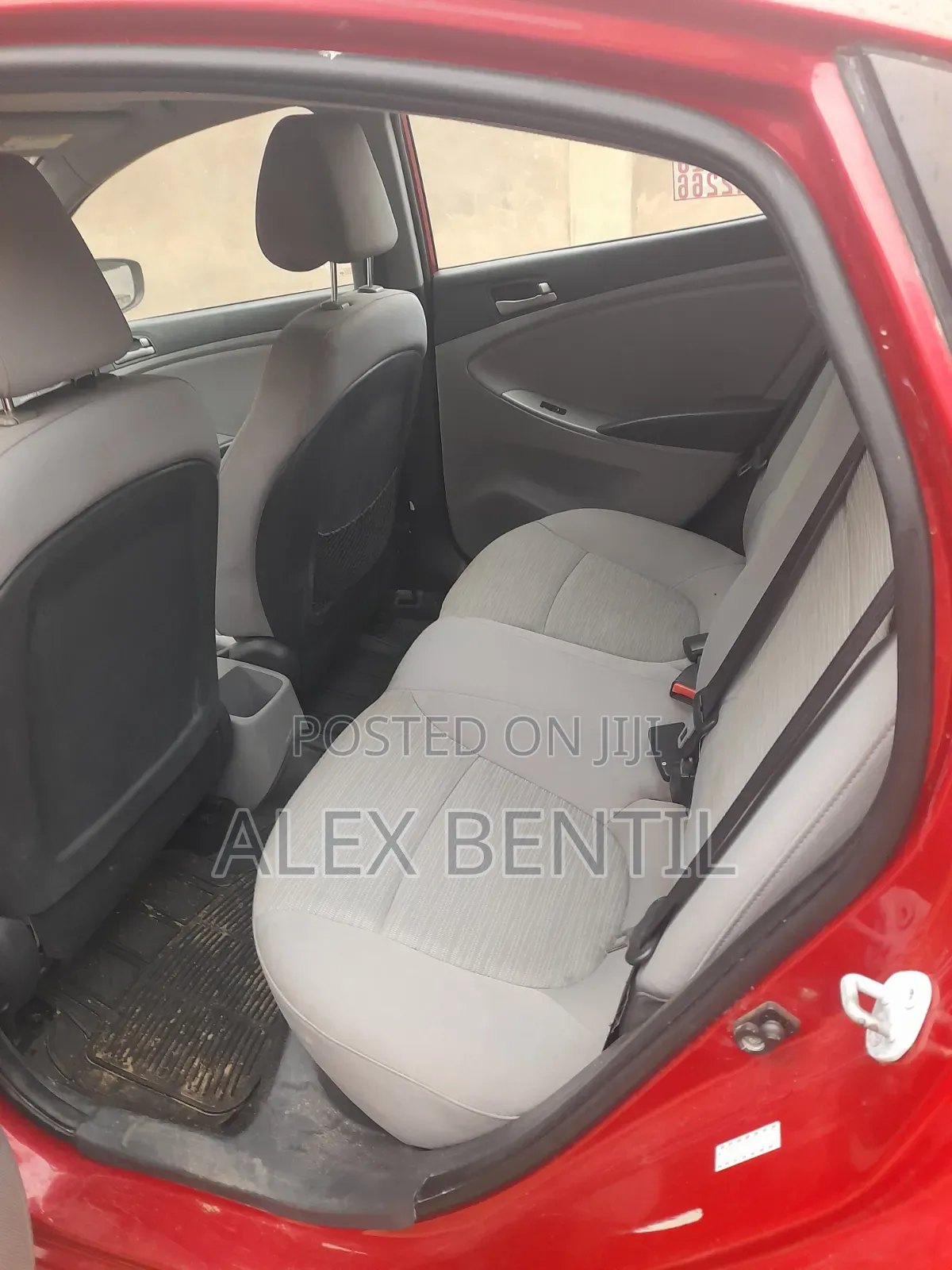Hyundai Accent 2016 Red