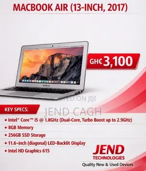 Laptop Apple MacBook Air 8GB Intel Core i5 SSD 256GB