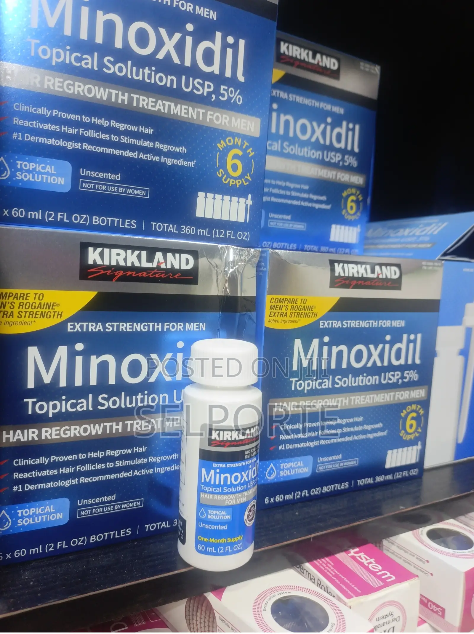 Kirkland Minoxidil 5% Extra Strength, Hair, Beard Growth 60ml