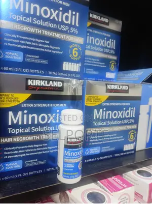 Kirkland Minoxidil 5% Extra Strength, Hair, Beard Growth 60ml