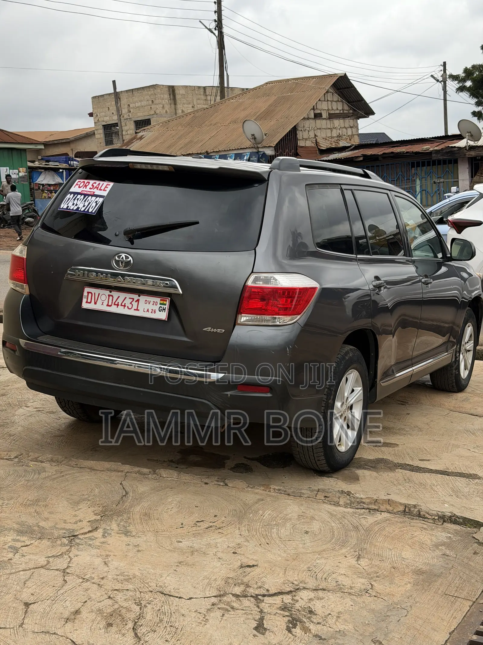 Toyota Highlander 2012 Gray