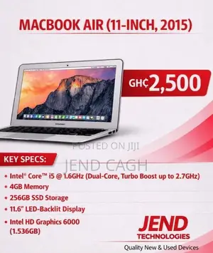 Laptop Apple MacBook Air 4GB Intel Core i5 SSD 256GB