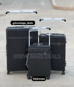 Premium Quality 3set Silicone Unbreakable Wide Handle Traveling Bag.