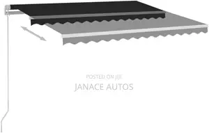FRAME ONLY!! VidaXL Manual Retractable Awning 300x250 Cm