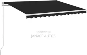 FRAME ONLY!! VidaXL Manual Retractable Awning 300x250 Cm