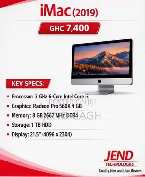 Desktop Computer Apple iMac 8GB Intel Core i5 HDD 1T