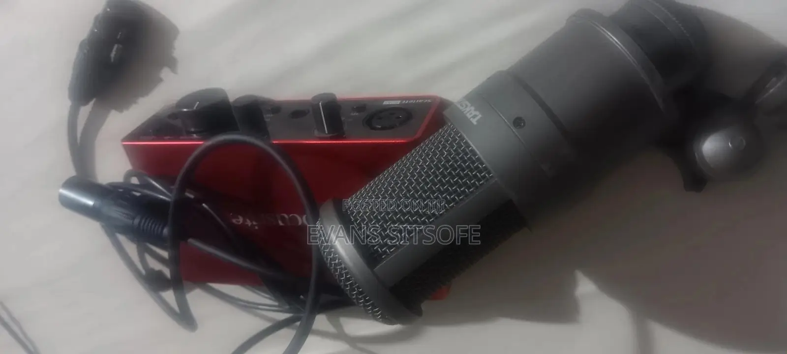 Studio Mic and Interface