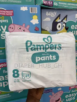 Pampers Baby Dry Pants Size 8
