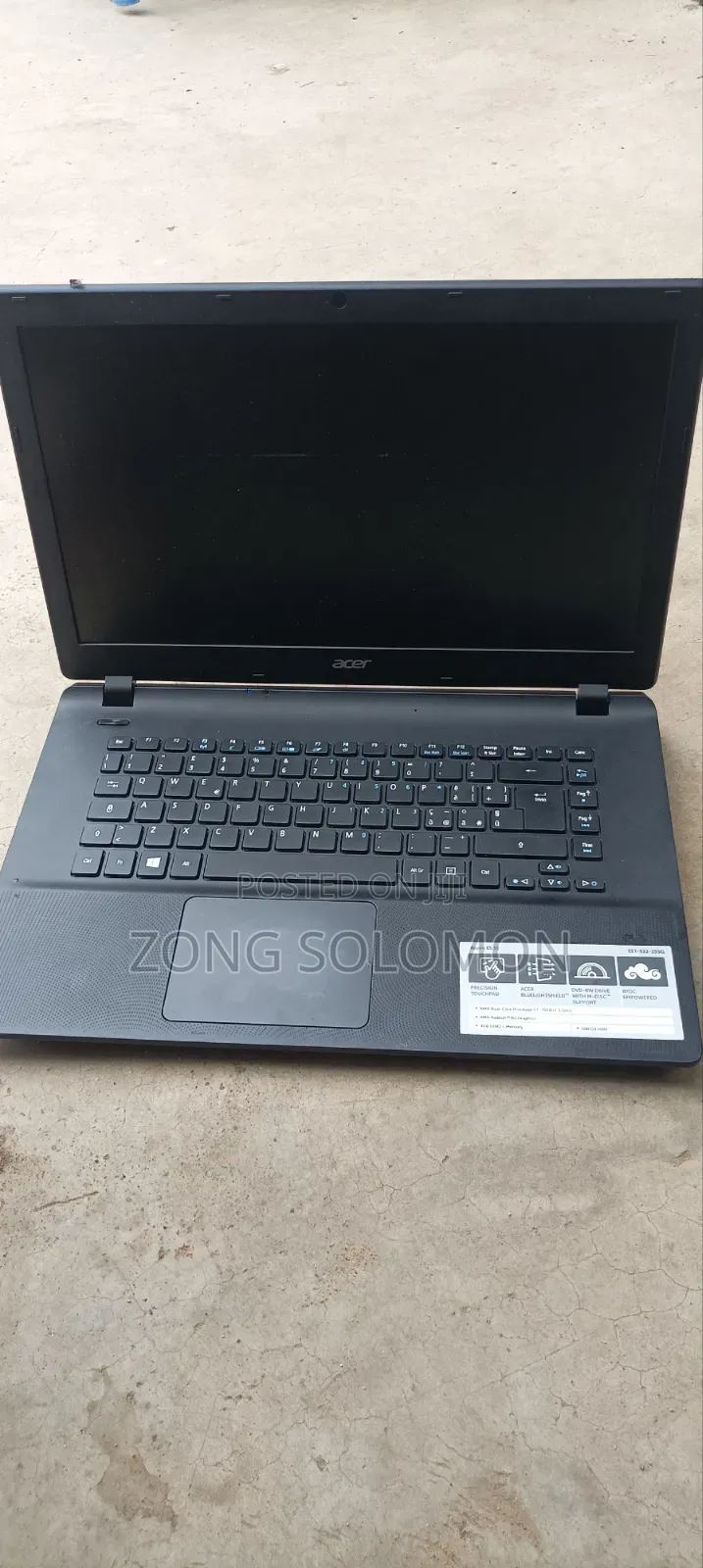 Laptop Acer Aspire ES1-522 4GB AMD HDD 500GB