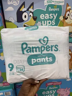 Pampers Baby Dry Nappy Pants Size 9