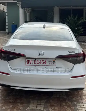 Honda Civic Hybrid Sport Touring CVT 2025 White