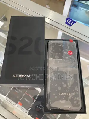 New Samsung Galaxy S20 Ultra 5G 256 GB Black