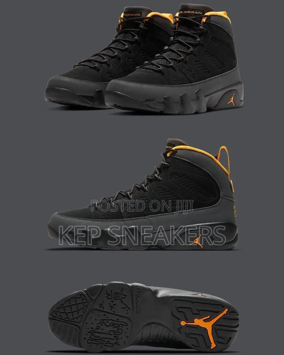 Air Jordan 9 Retro "University Gold"