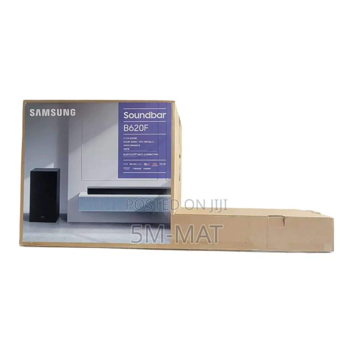 Samsung HW-B620F 3.1 Channel Soundbar With Subwoofer Black,