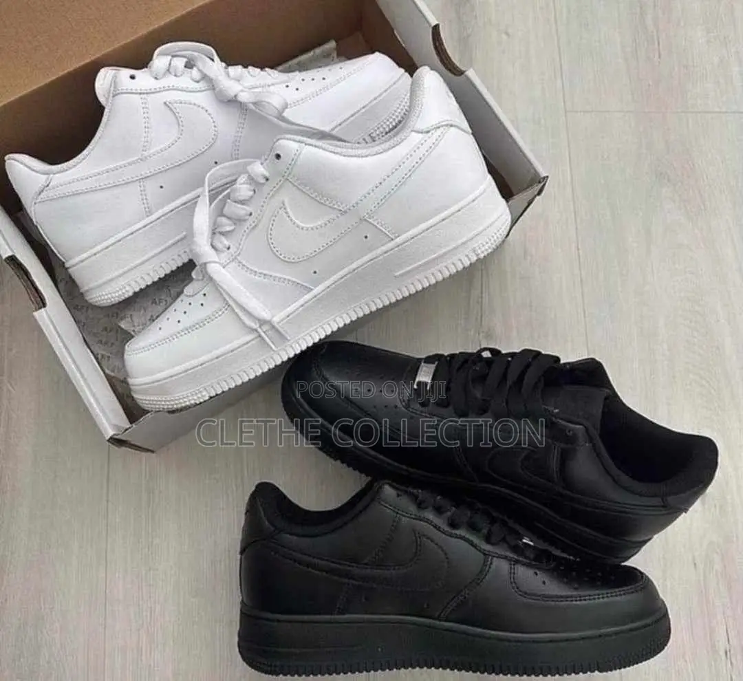 Nike Airforce 1 White and Black