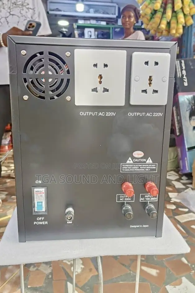 STA ST-AVR10000VA Single Phase Digital AC Automatic Voltage Regulator