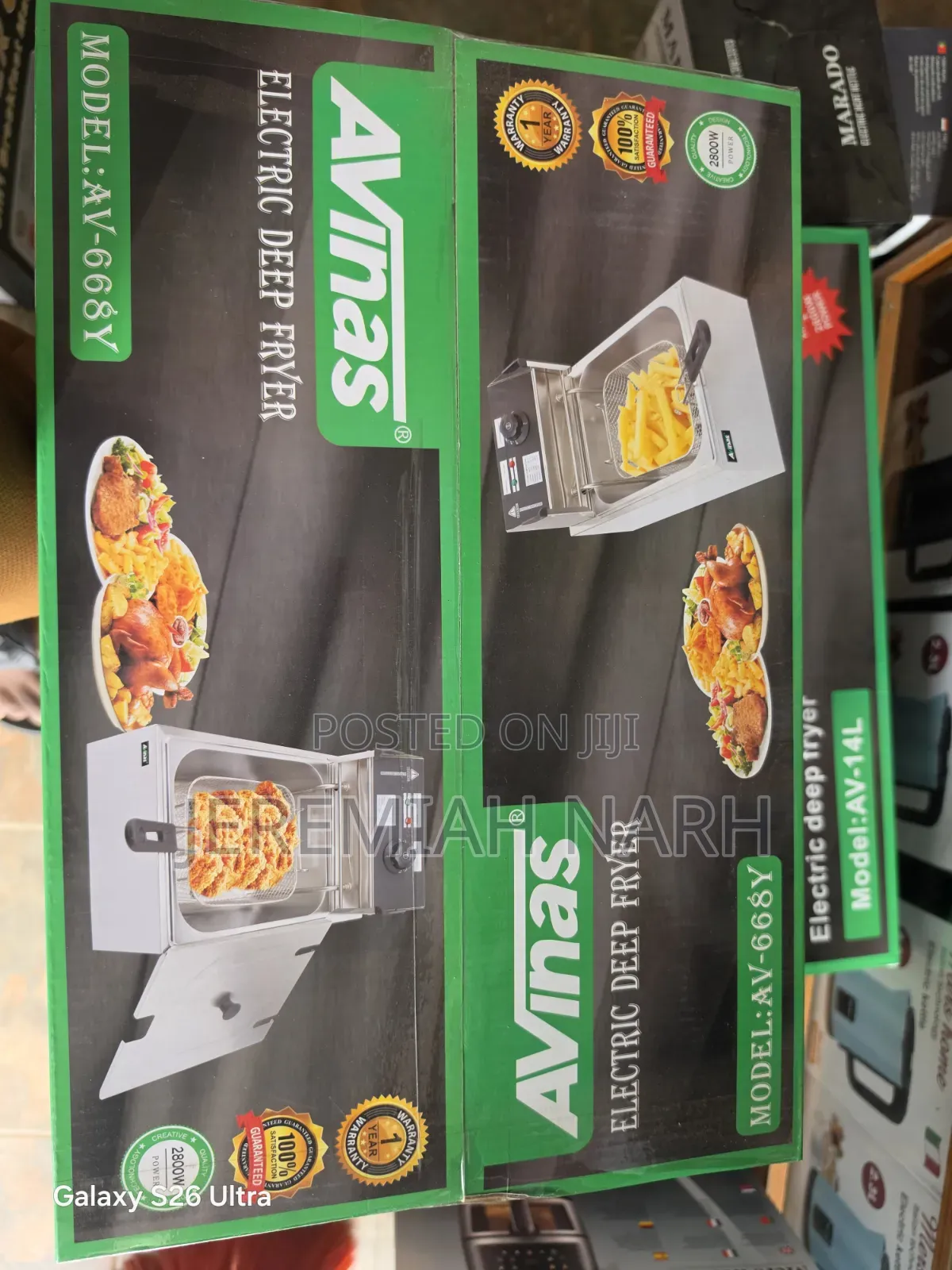 Avinas 6.8L German Quality Deep Fryer Energy Efficient 100% Reliable