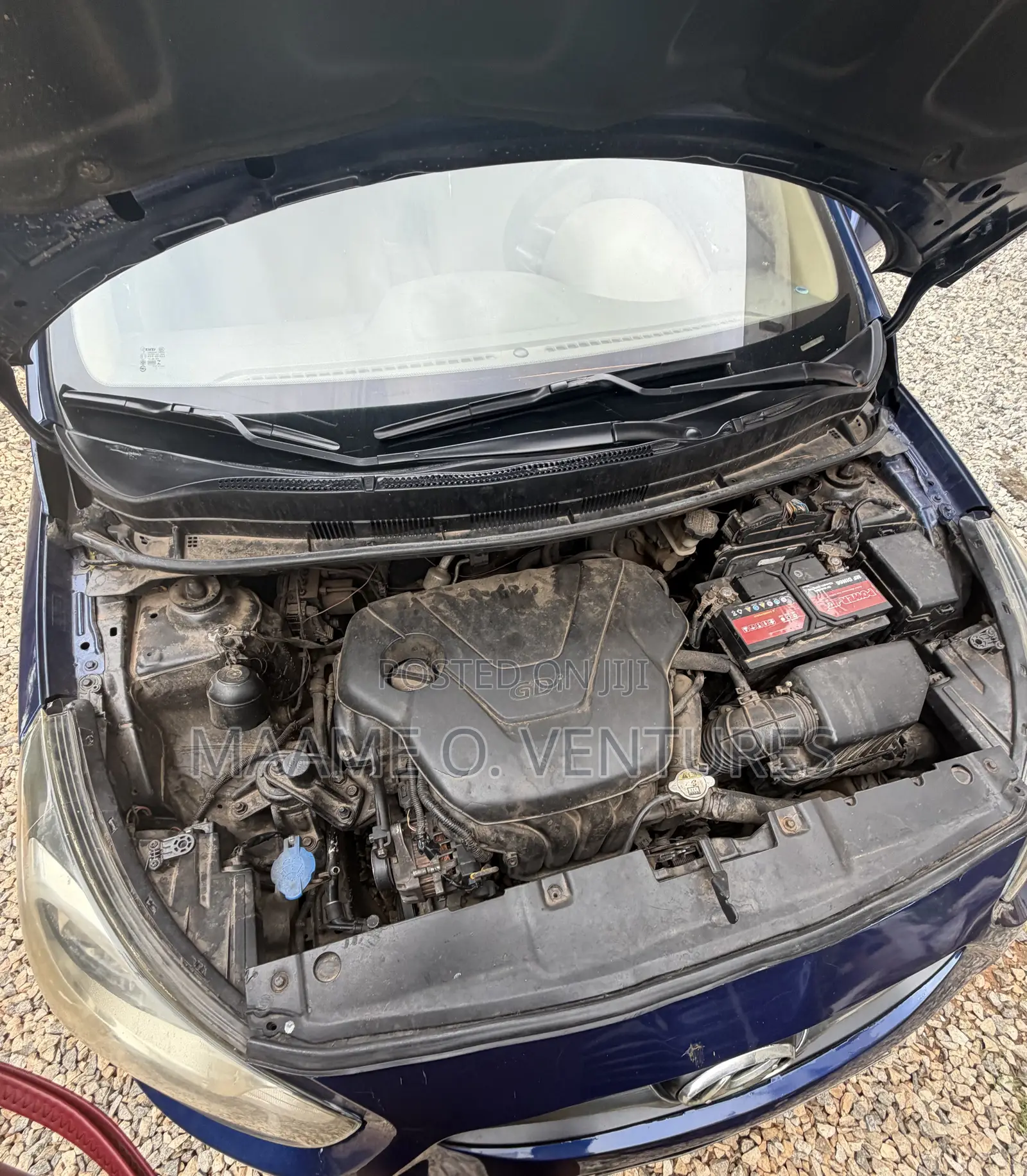 Hyundai Accent 2012 Blue