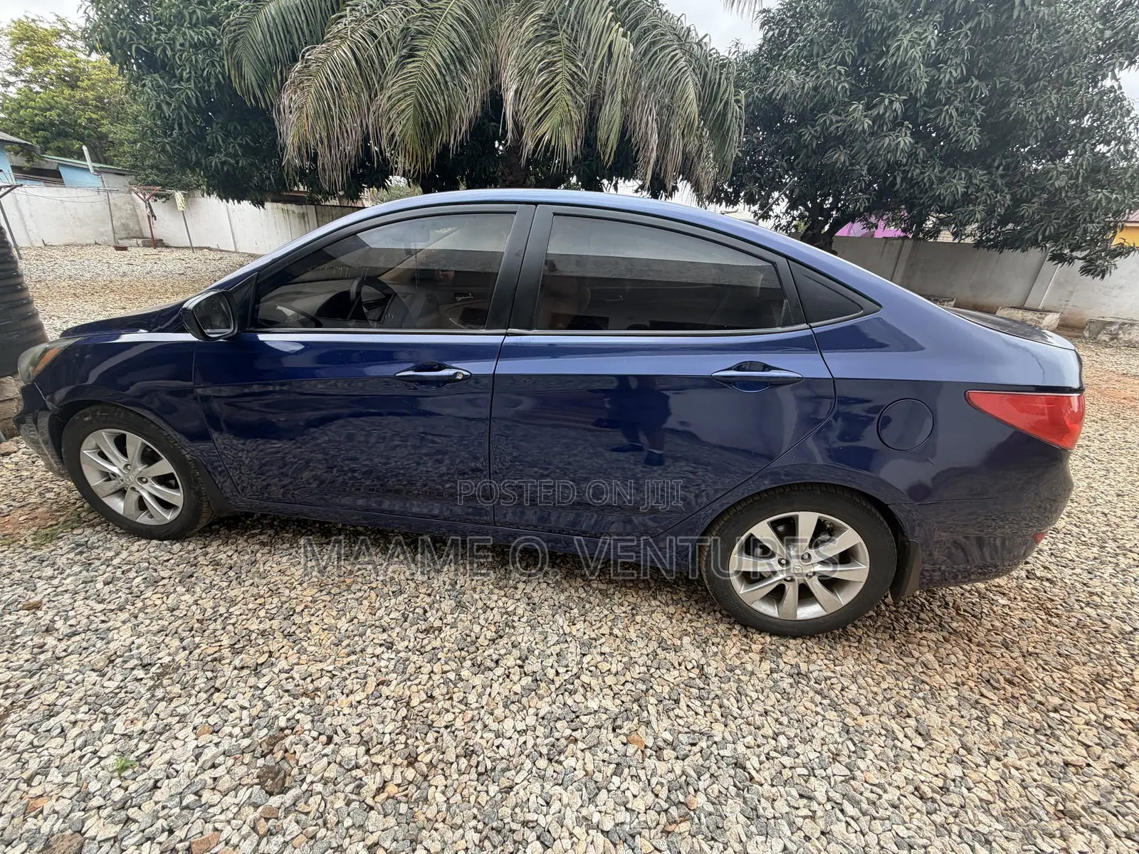 Hyundai Accent 2012 Blue