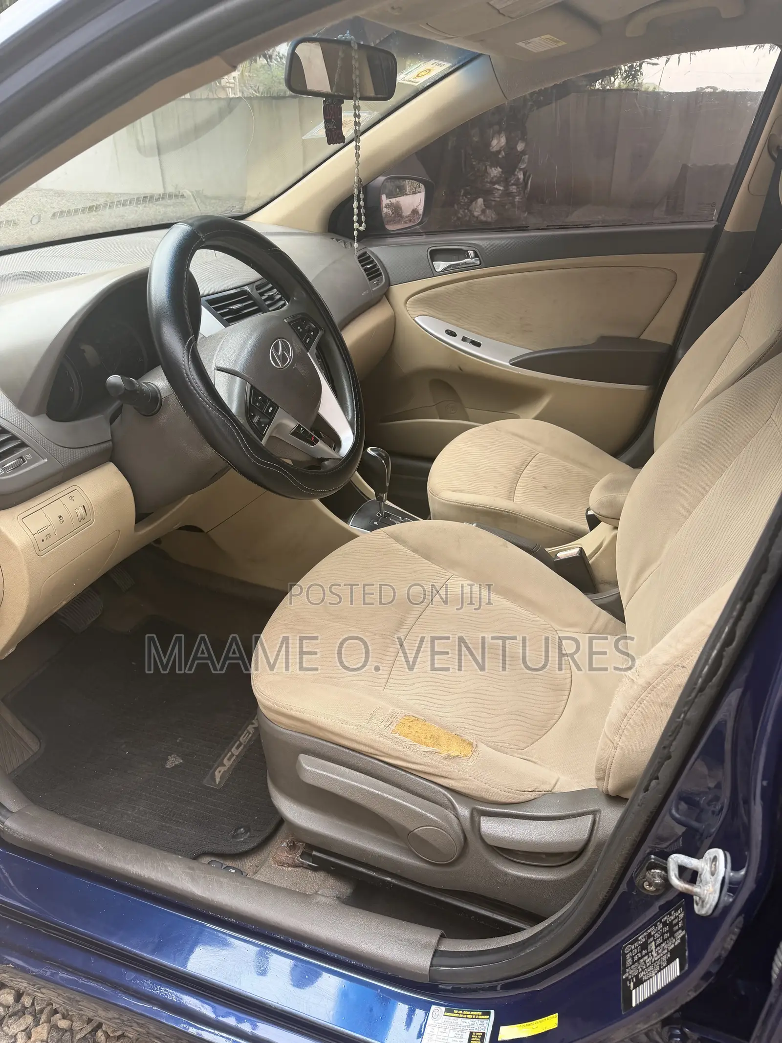 Hyundai Accent 2012 Blue