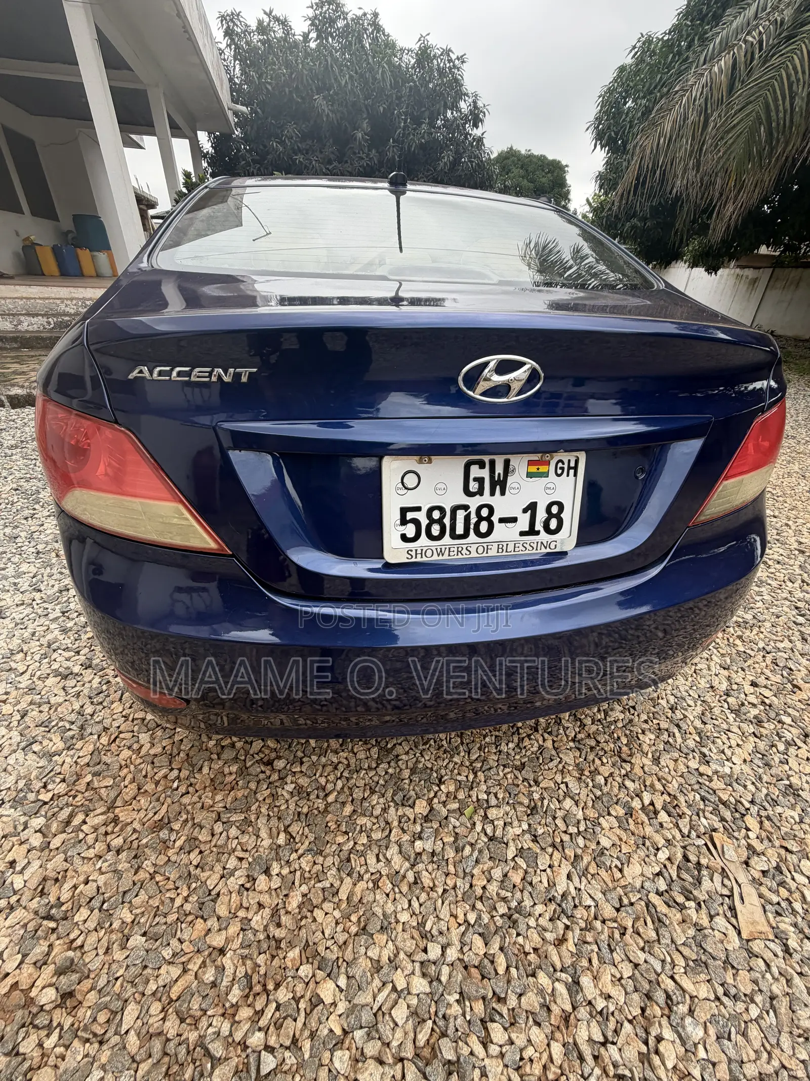 Hyundai Accent 2012 Blue
