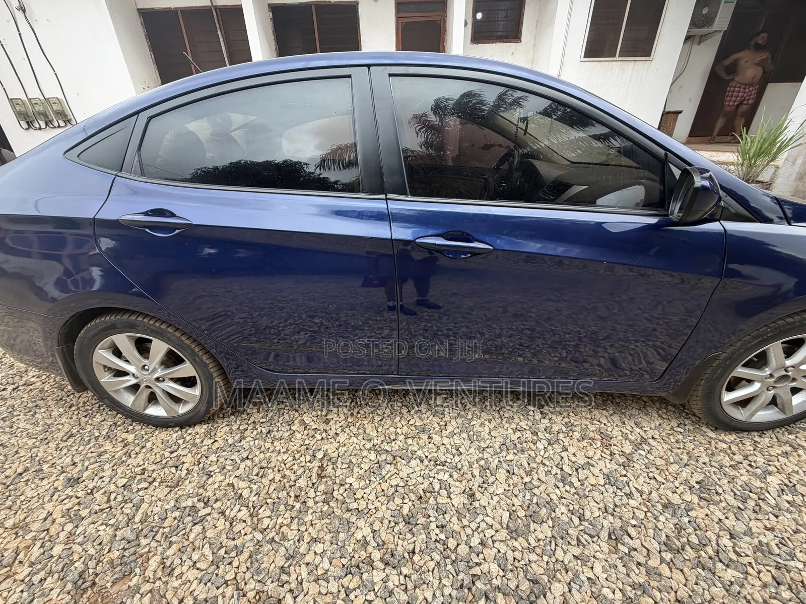 Hyundai Accent 2012 Blue