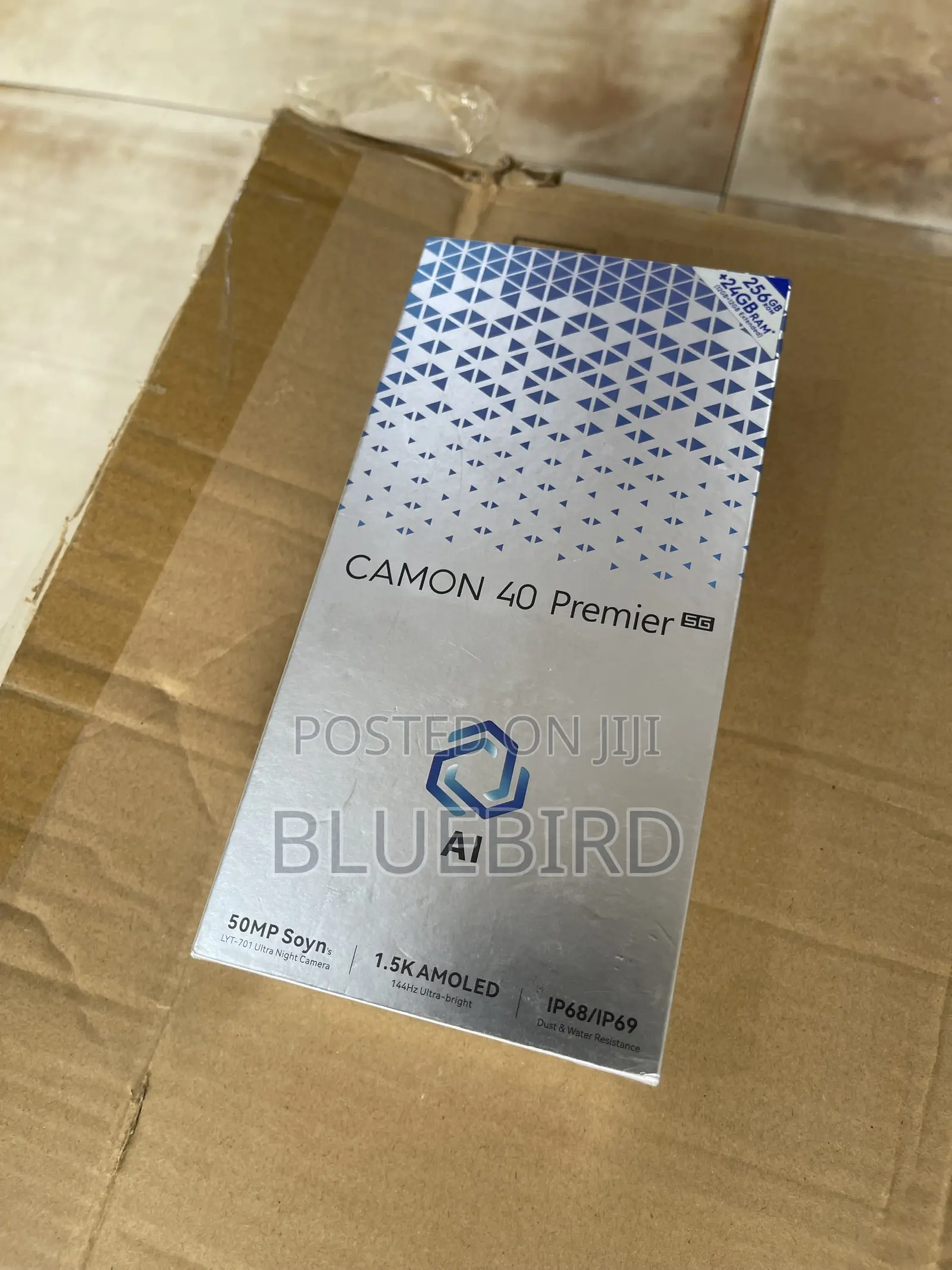 New Tecno Camon 40 Premier 5G 256 GB Black