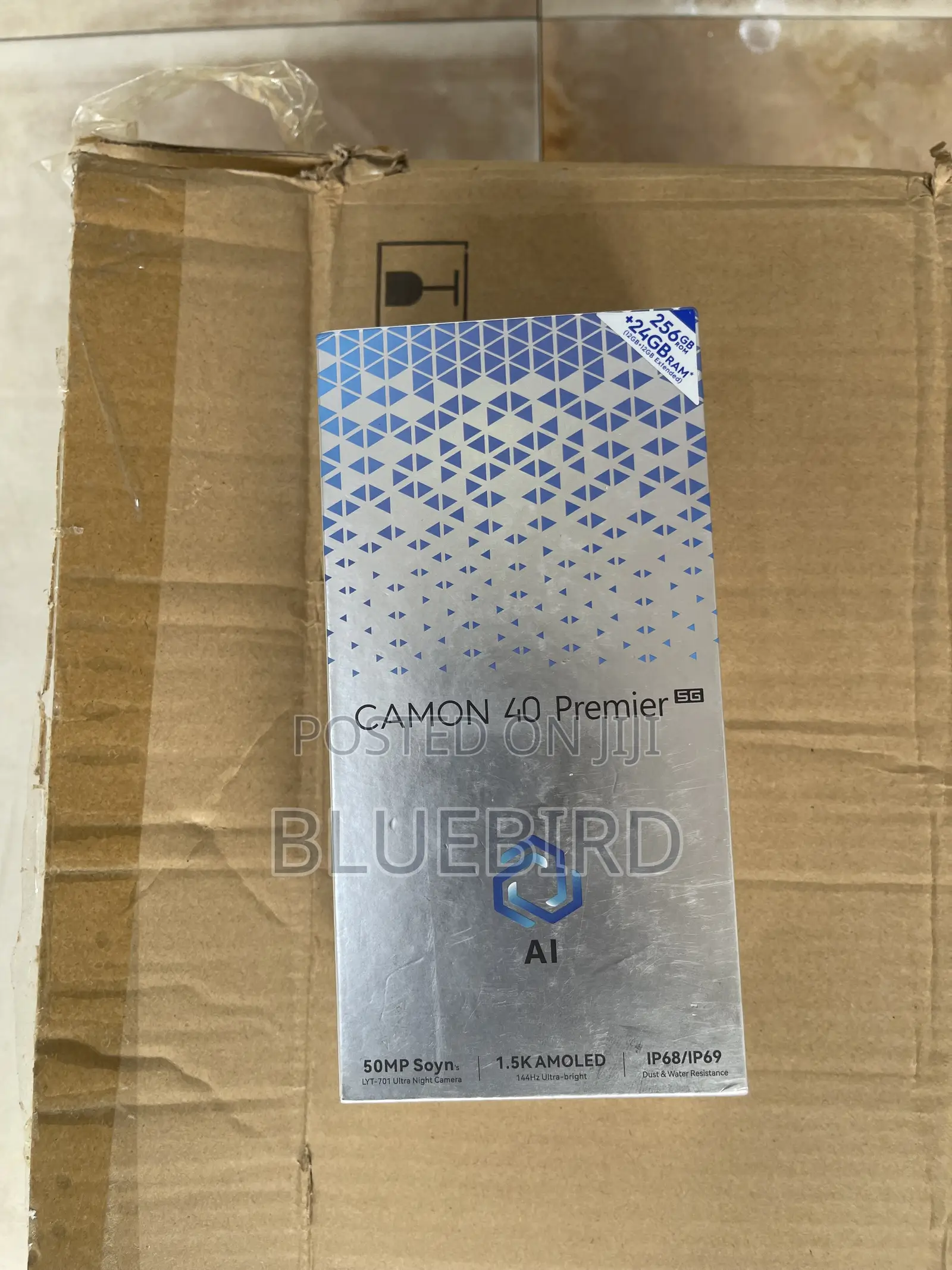 New Tecno Camon 40 Premier 5G 256 GB Black