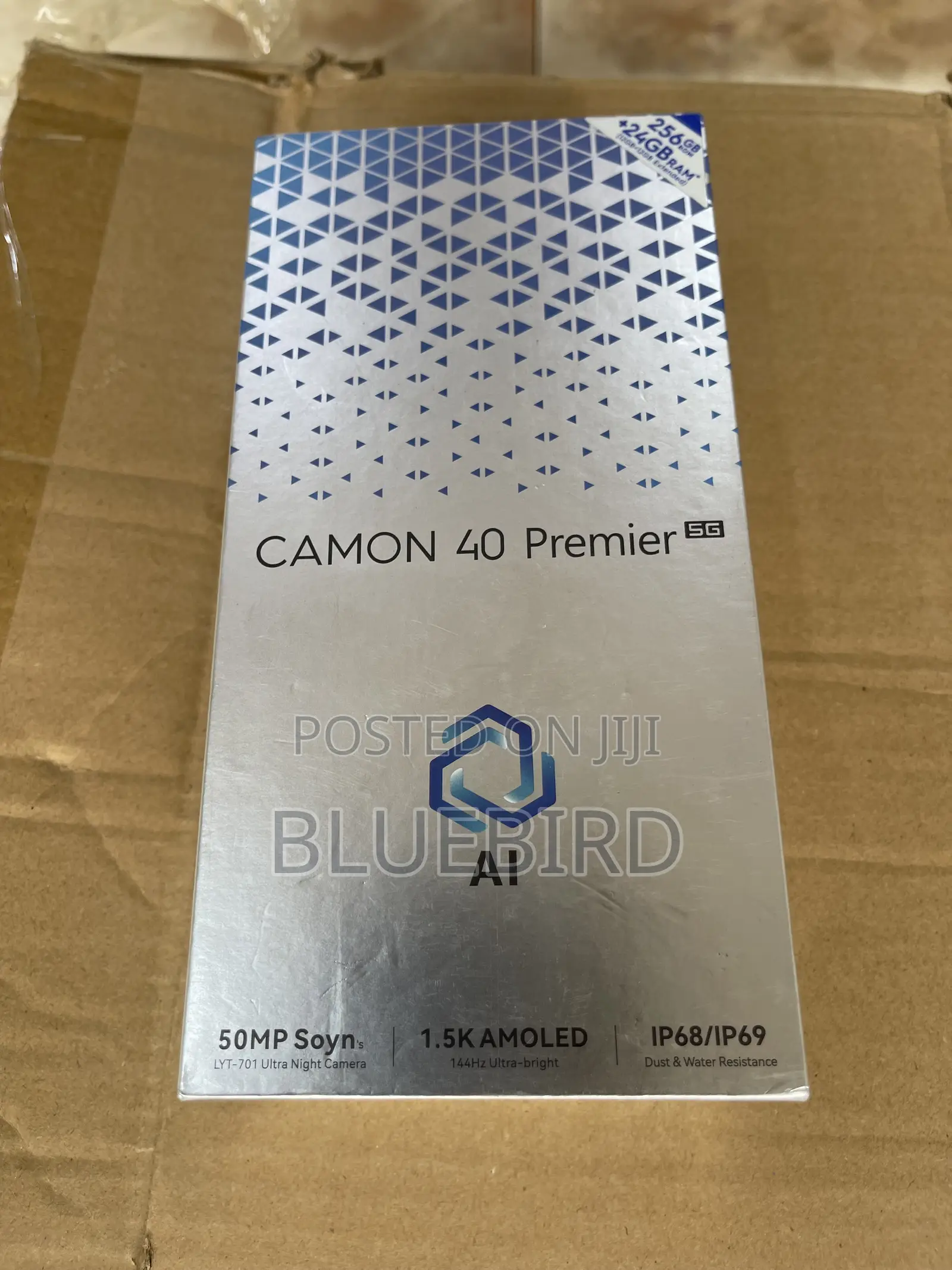 New Tecno Camon 40 Premier 5G 256 GB Black