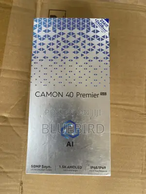 New Tecno Camon 40 Premier 5G 256 GB Black