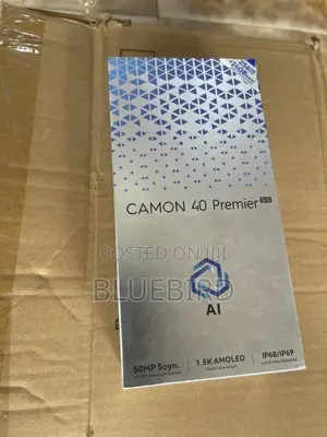 New Tecno Camon 40 Premier 5G 256 GB Black