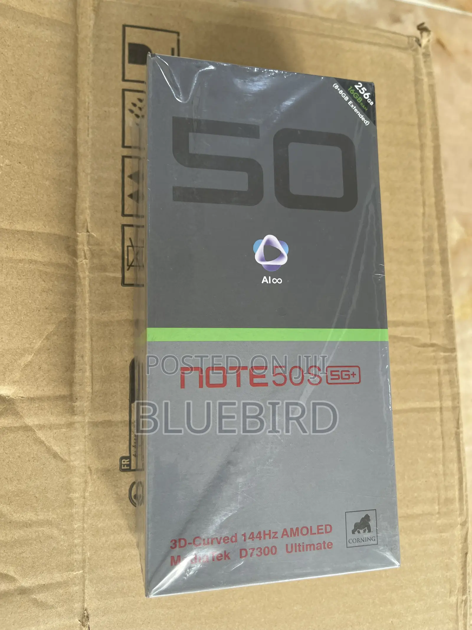 New Infinix Note 50s 256 GB Black